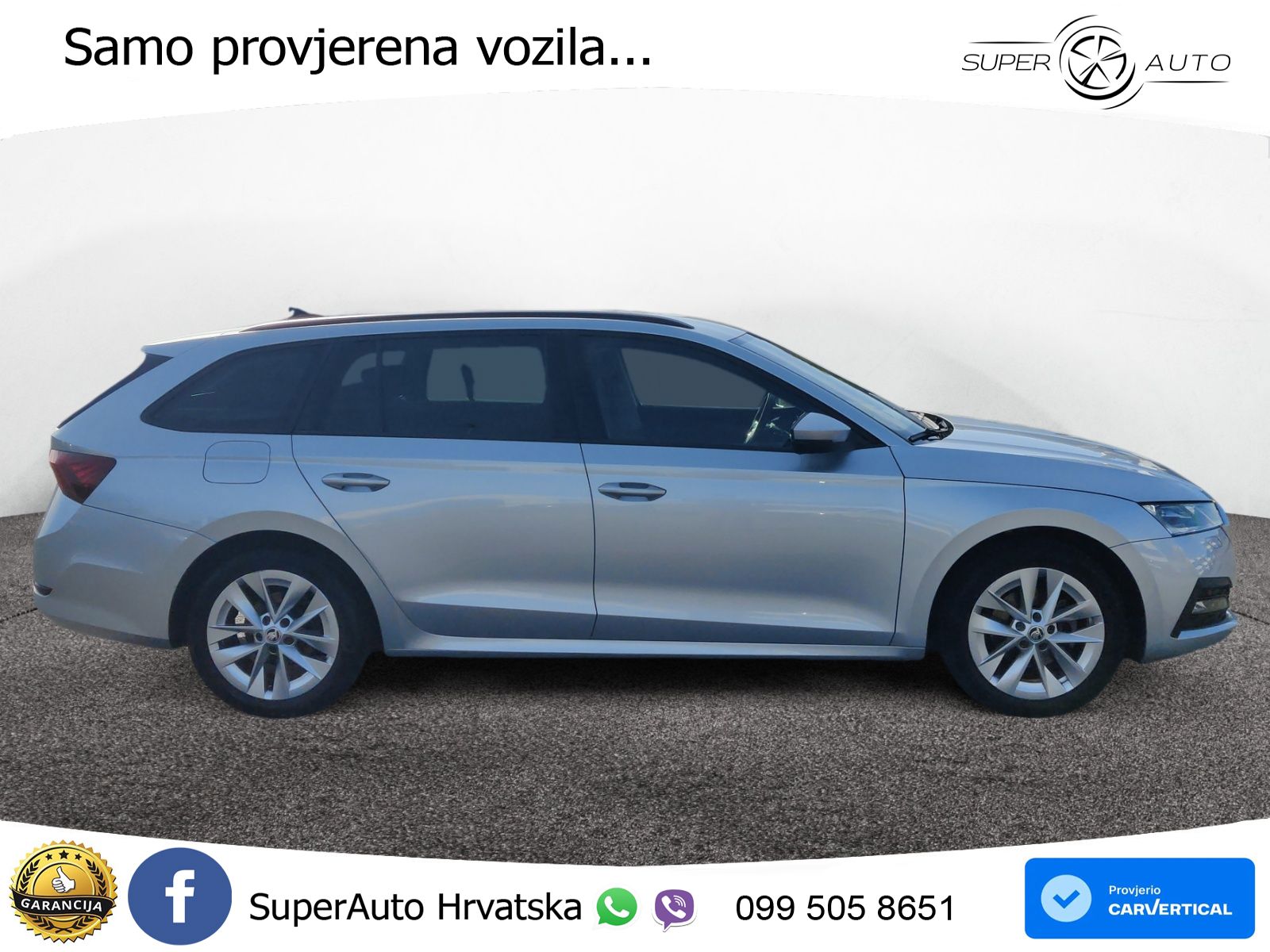 Škoda Octavia Combi 1.5 TSI (150 KS) LED+GR SJED+ACC
