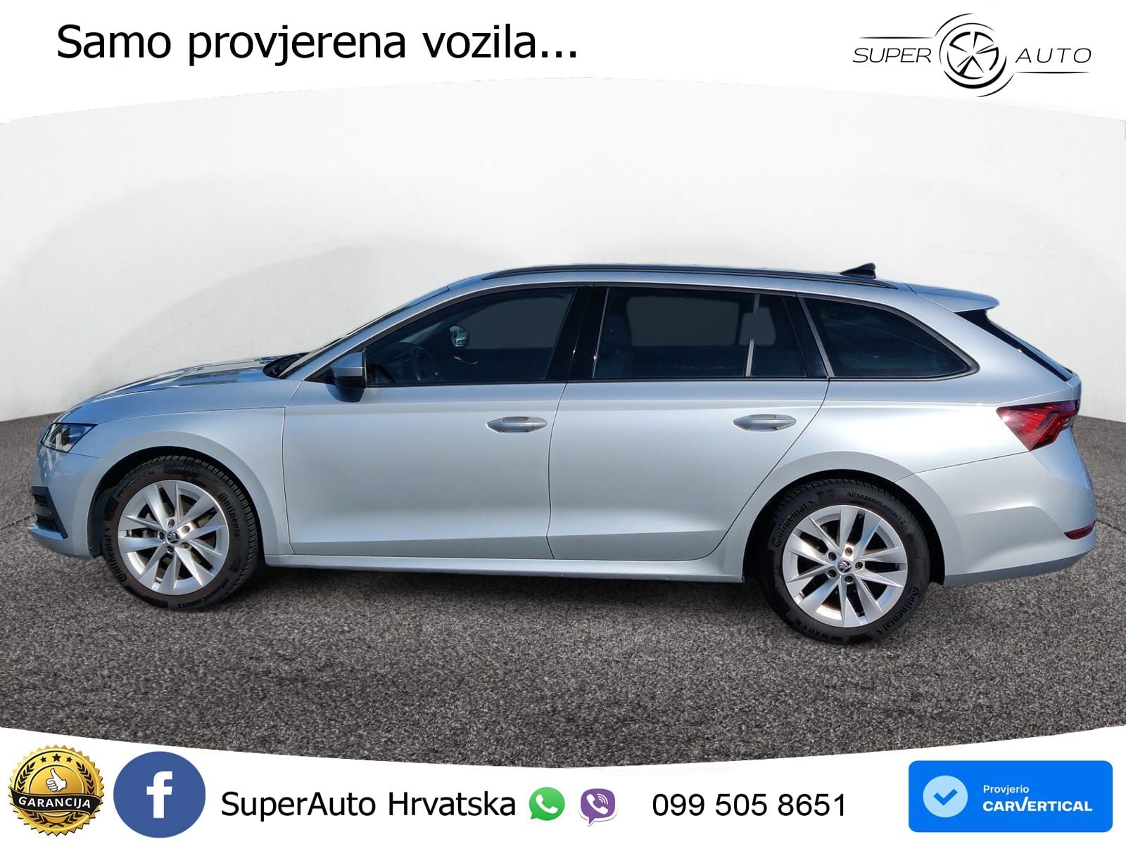 Škoda Octavia Combi 1.5 TSI (150 KS) LED+GR SJED+ACC