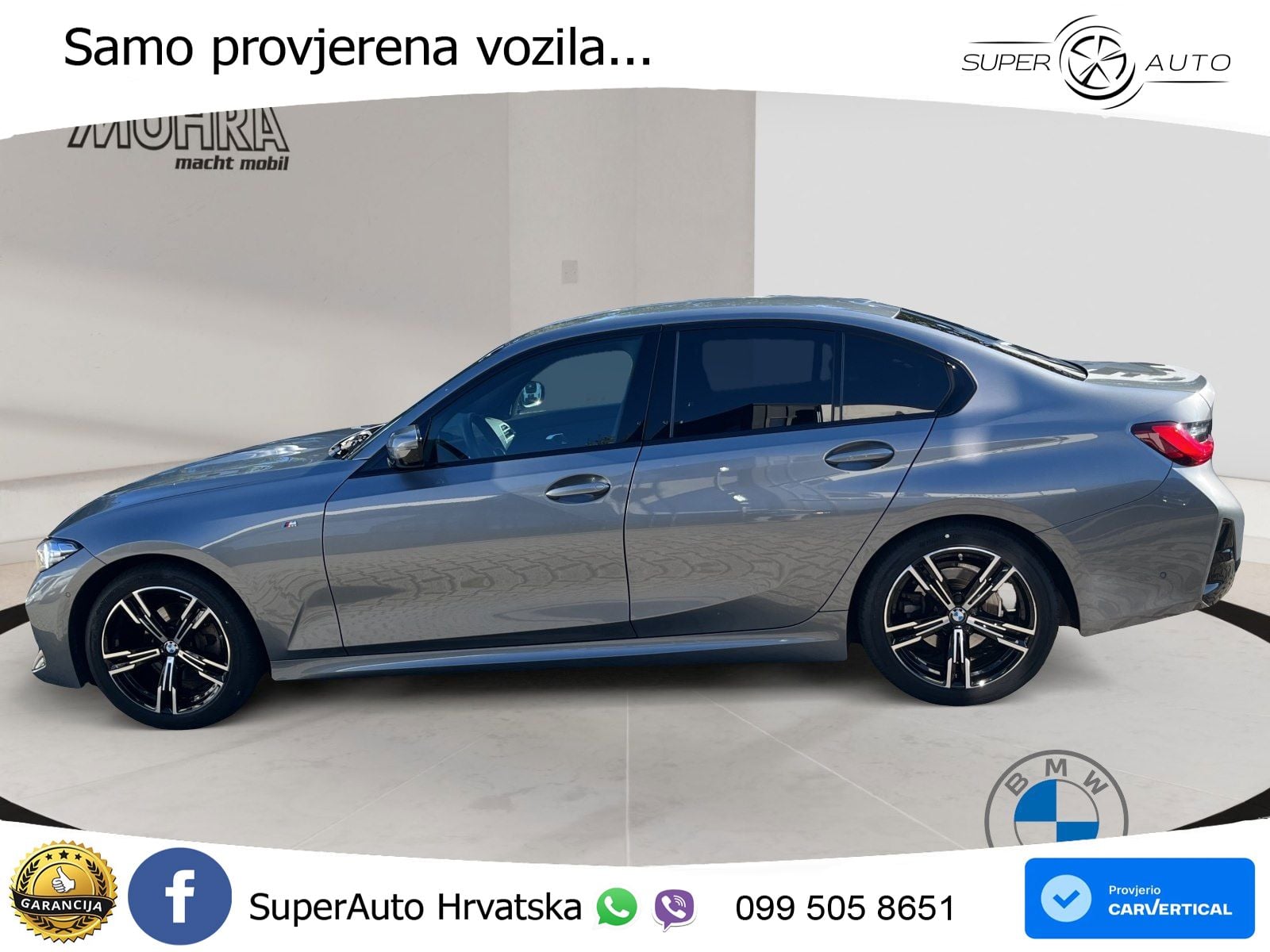 BMW 320d (190 KS) Steptronic M Sport LED+GR SJED+ACC