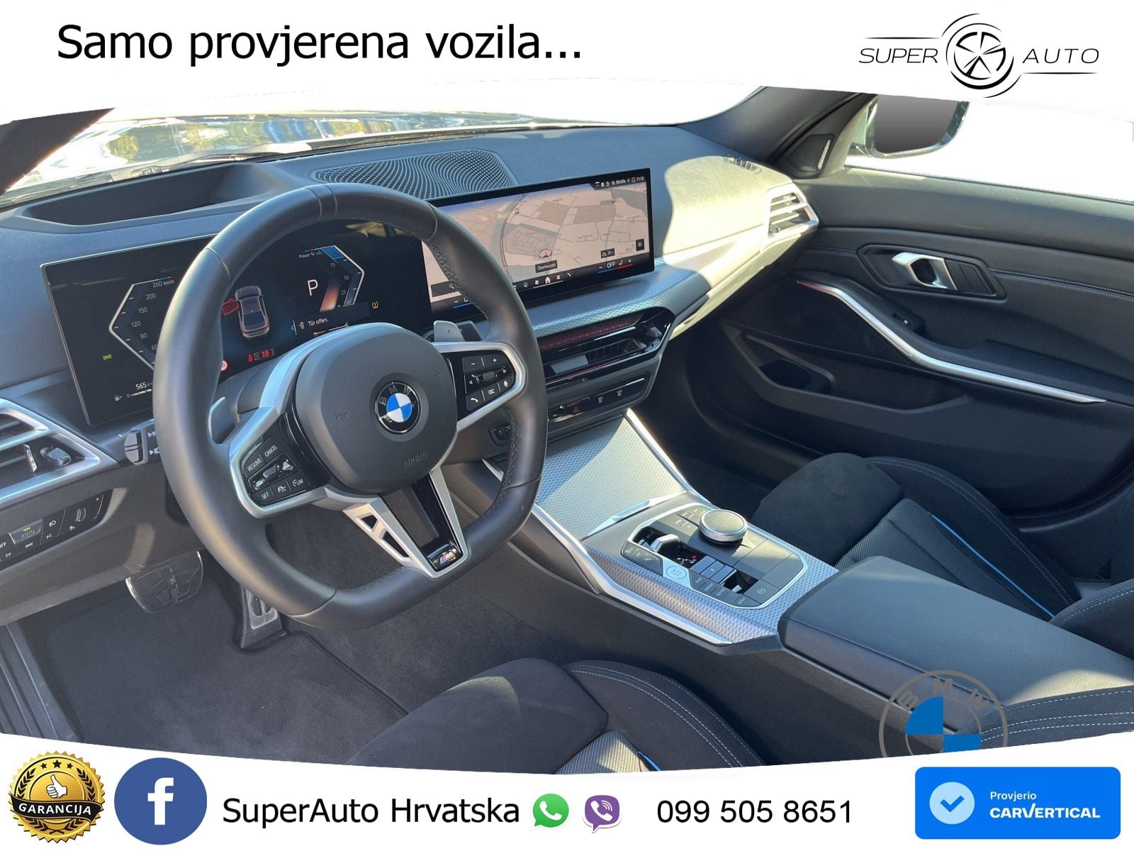 BMW 320d (190 KS) Steptronic M Sport LED+GR SJED+ACC