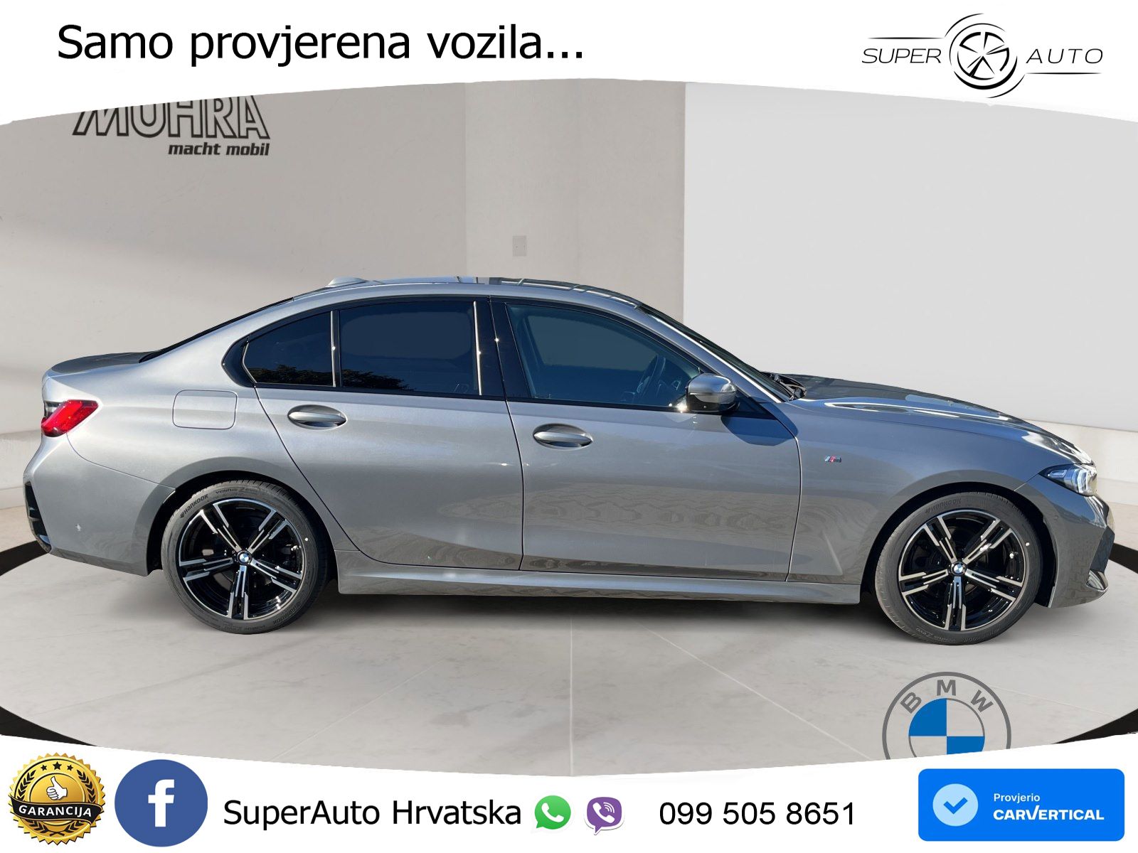 BMW 320d (190 KS) Steptronic M Sport LED+GR SJED+ACC