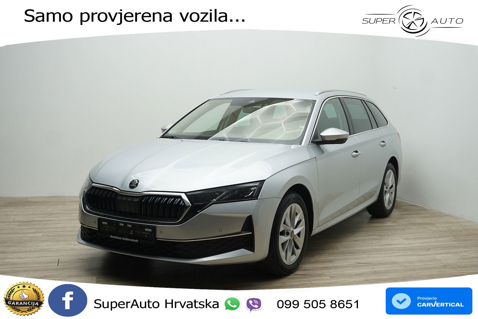Škoda Octavia Combi 1.5 TSI (150 KS) DSG Selection MATRIX+GR SJED+KAM