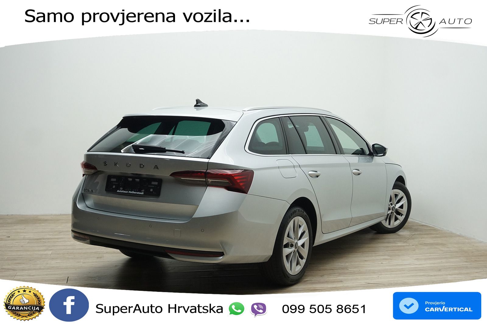 Škoda Octavia Combi 1.5 TSI (150 KS) DSG Selection MATRIX+GR SJED+KAM