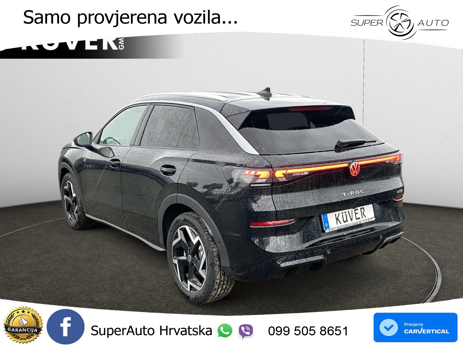 Volkswagen T-Roc 1.5 eTSI (150 KS)  DSG R-Line LED+GR SJED+ACC