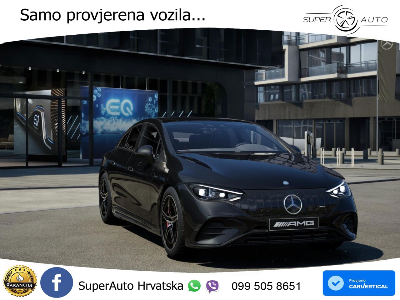 Mercedes EQE AMG 43 100 kWh (476 KS) 4MATIC ACC+HEAD+4xGR SJED+360+PANO