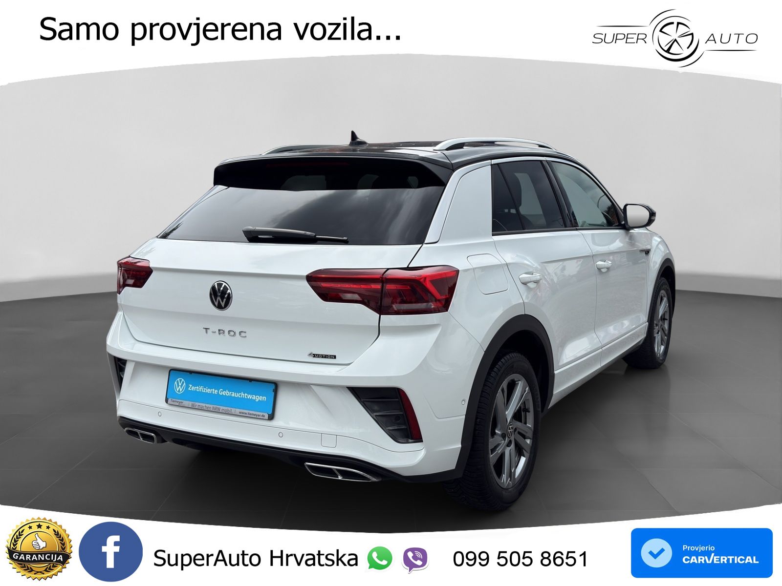 Volkswagen T-Roc I 2.0 TSI (190 KS) 4M DSG LED+GR SJED+ACC