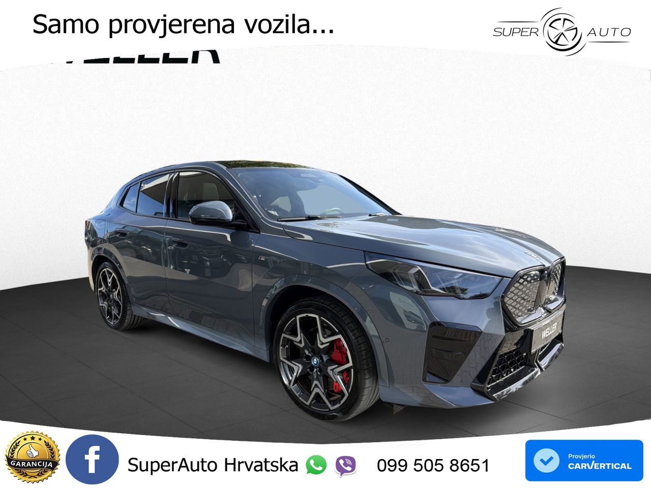 BMW iX2 66.5 kWh (313 KS) xDrive30