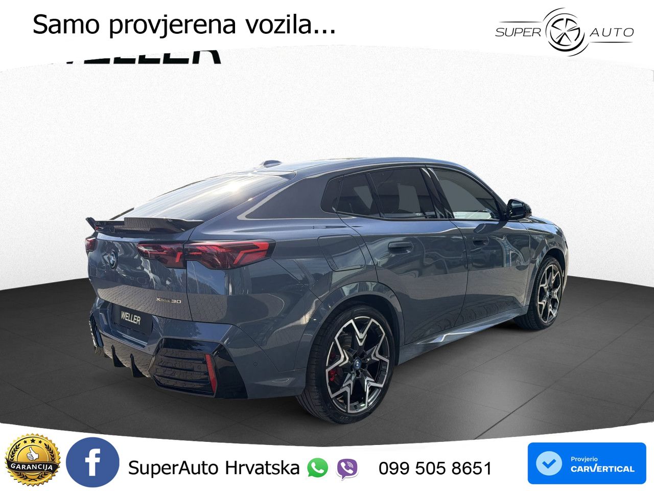 BMW iX2 66.5 kWh (313 KS) xDrive30