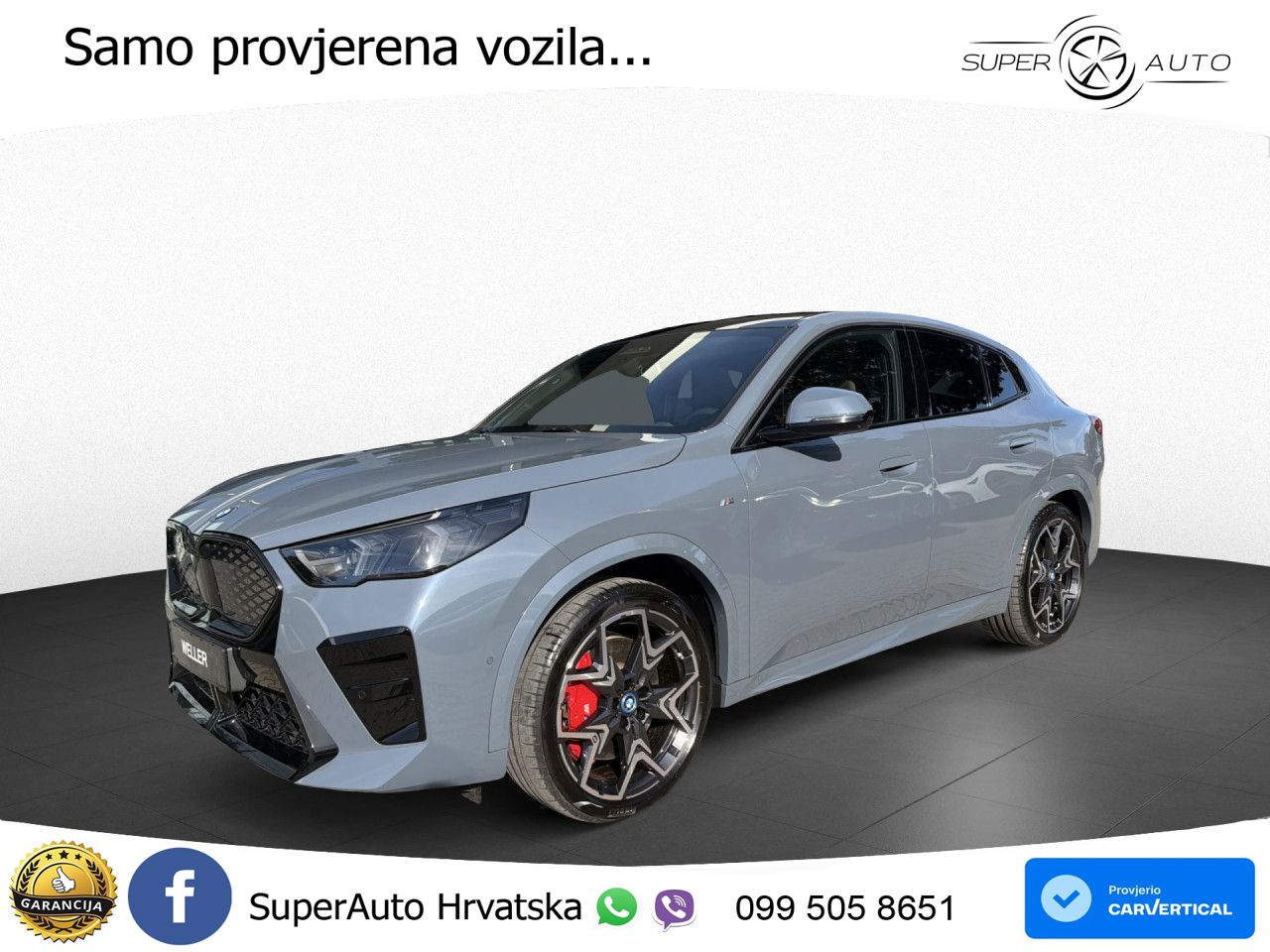 BMW iX2 66.5 kWh (313 KS) xDrive30