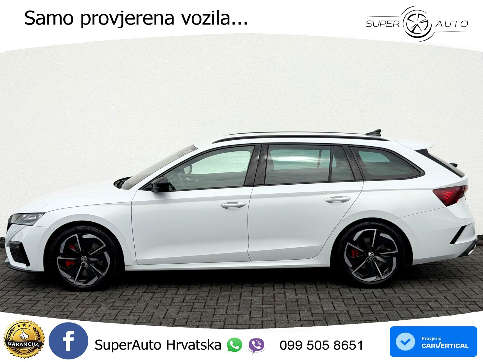 Škoda Octavia Combi RS 2.0 TSI (245 KS) DSG LED+GR SJED+ACC