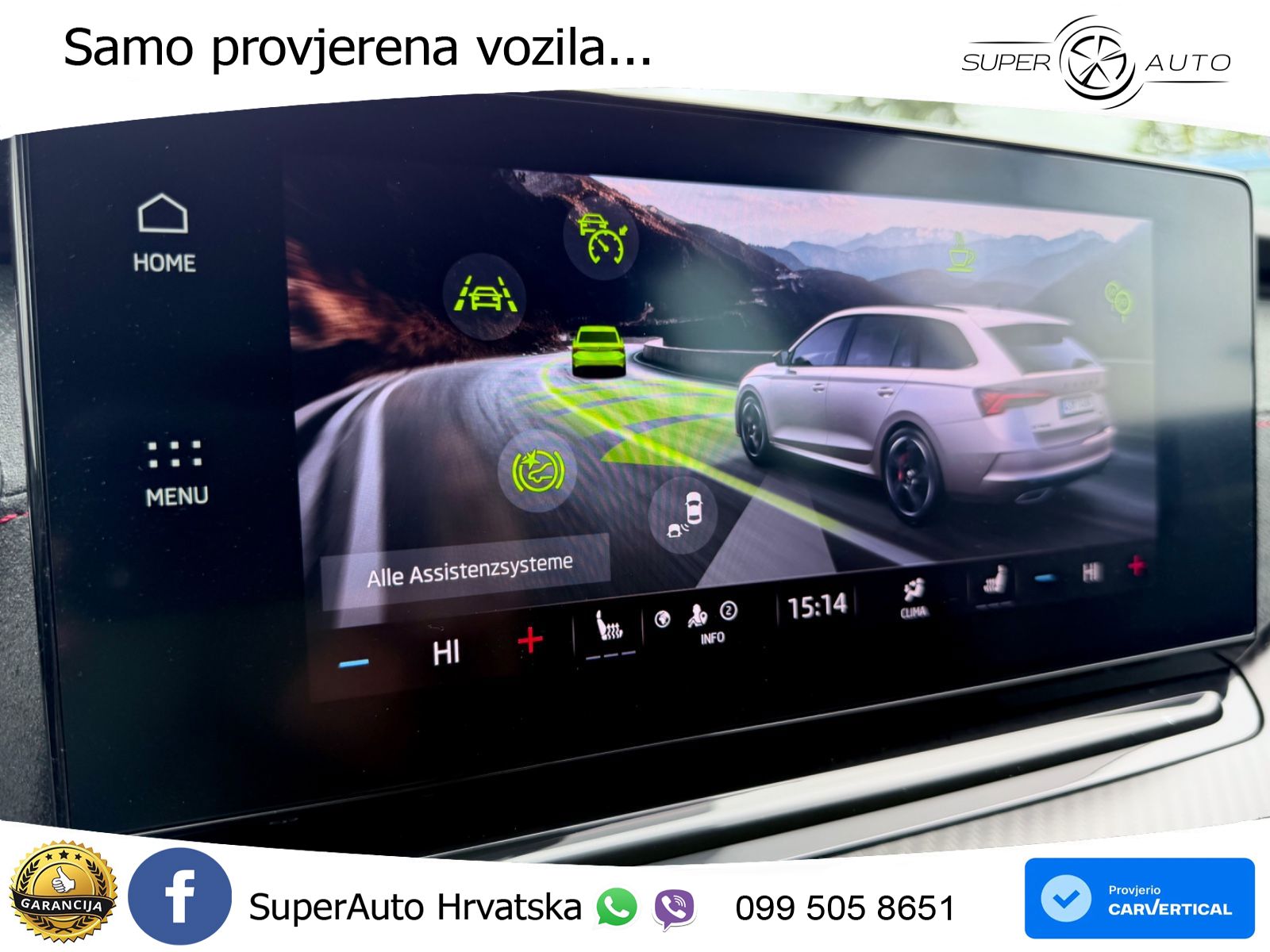 Škoda Octavia Combi RS 2.0 TSI (245 KS) DSG LED+GR SJED+ACC