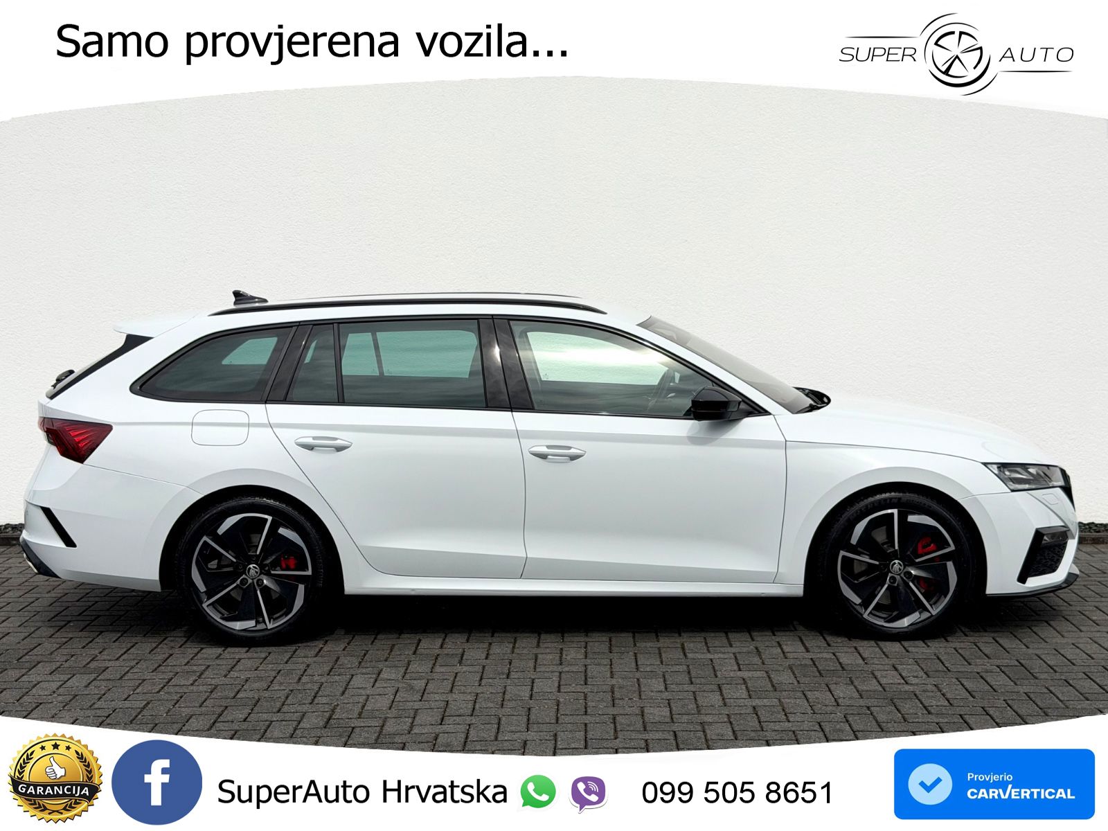 Škoda Octavia Combi RS 2.0 TSI (245 KS) DSG LED+GR SJED+ACC