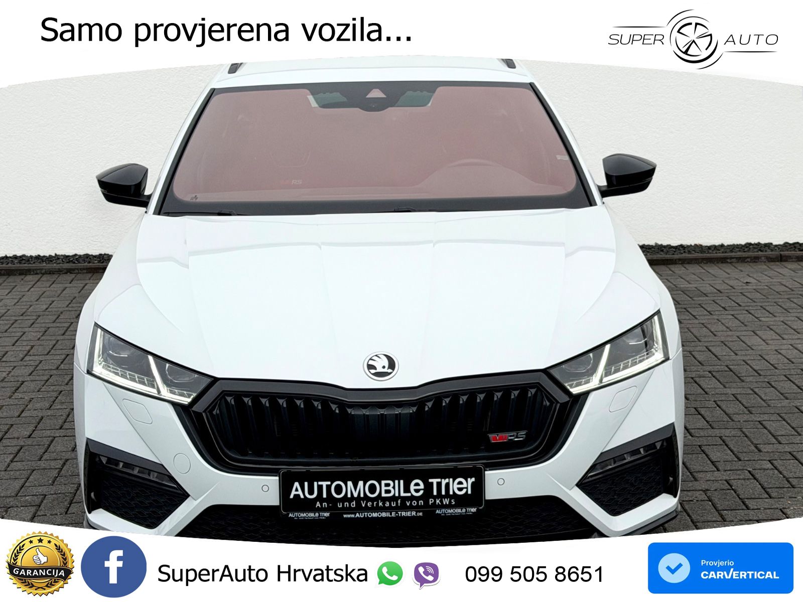 Škoda Octavia Combi RS 2.0 TSI (245 KS) DSG LED+GR SJED+ACC