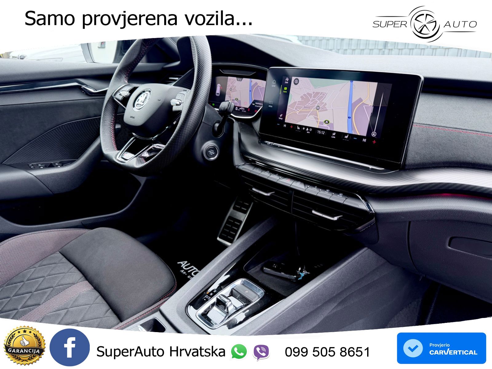 Škoda Octavia Combi RS 2.0 TSI (245 KS) DSG LED+GR SJED+ACC