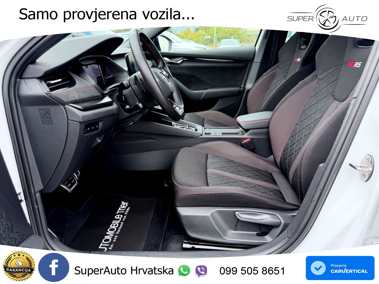 Škoda Octavia Combi RS 2.0 TSI (245 KS) DSG LED+GR SJED+ACC