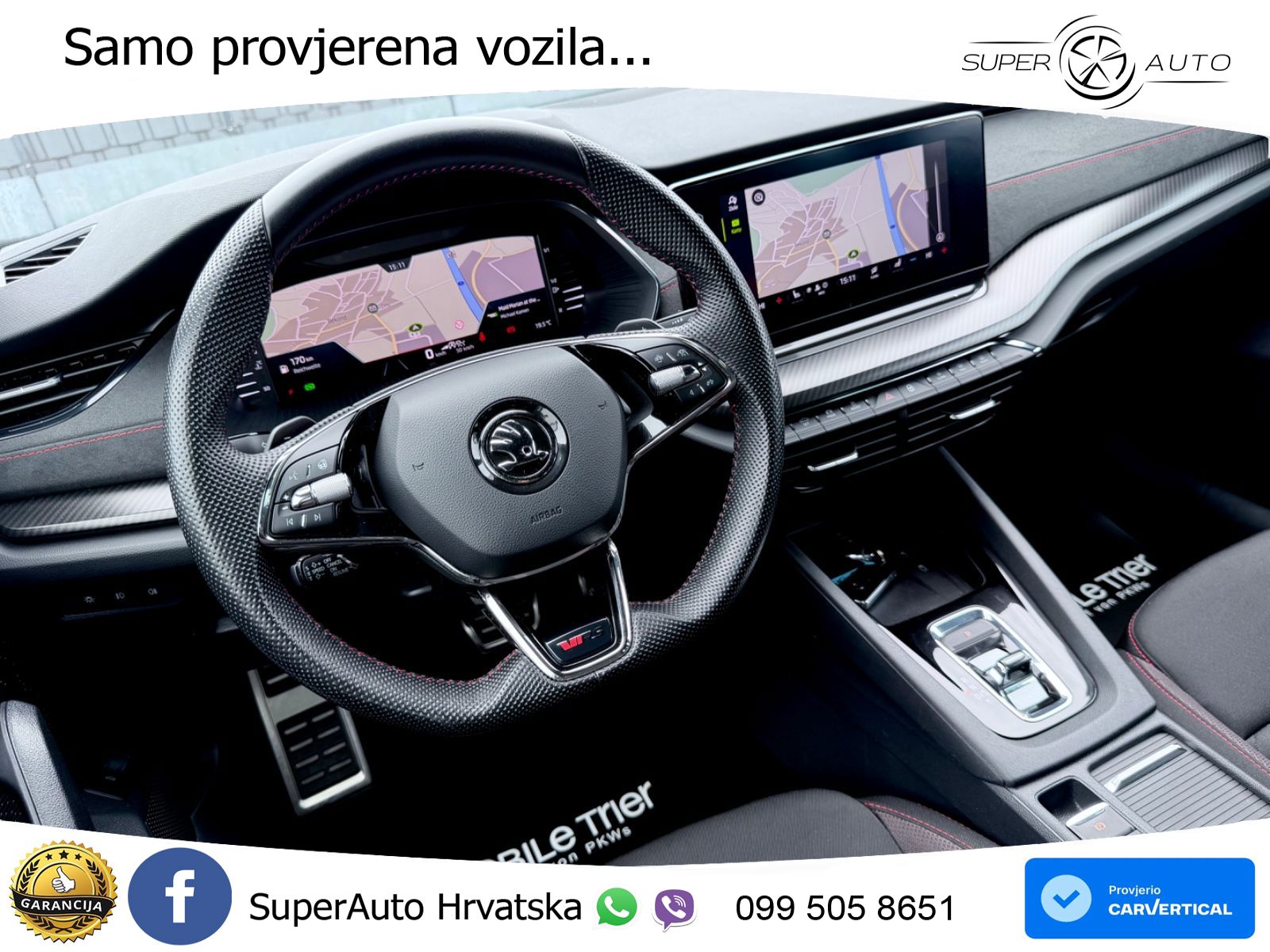 Škoda Octavia Combi RS 2.0 TSI (245 KS) DSG LED+GR SJED+ACC