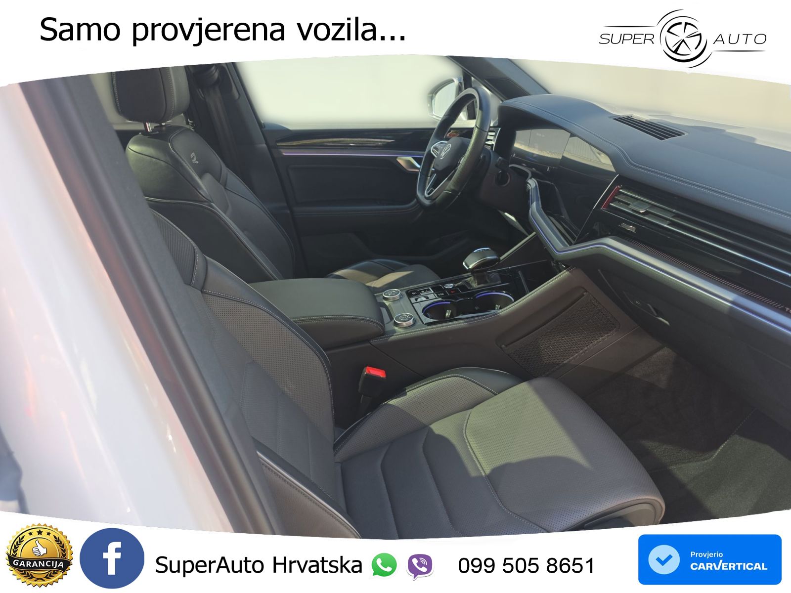 Volkswagen Touareg 3.0 V6 TDI (286 KS) 4MOTION Tiptronic R-Line ZRAČNI+ACC+GR SJED+KAM+PANO