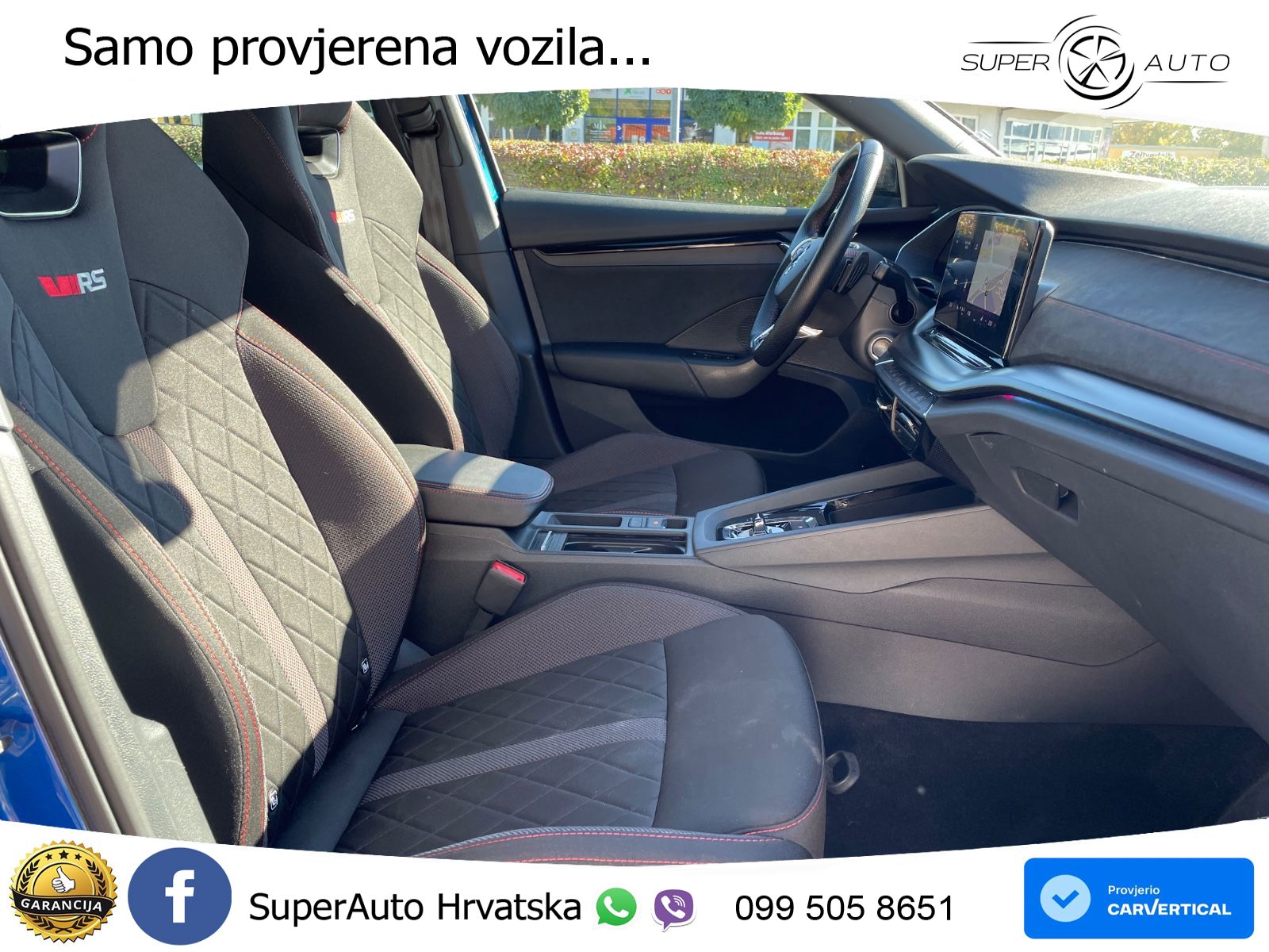 Škoda Octavia Combi RS 2.0 TDI (200 KS) DSG LED+GR SJED+ACC
