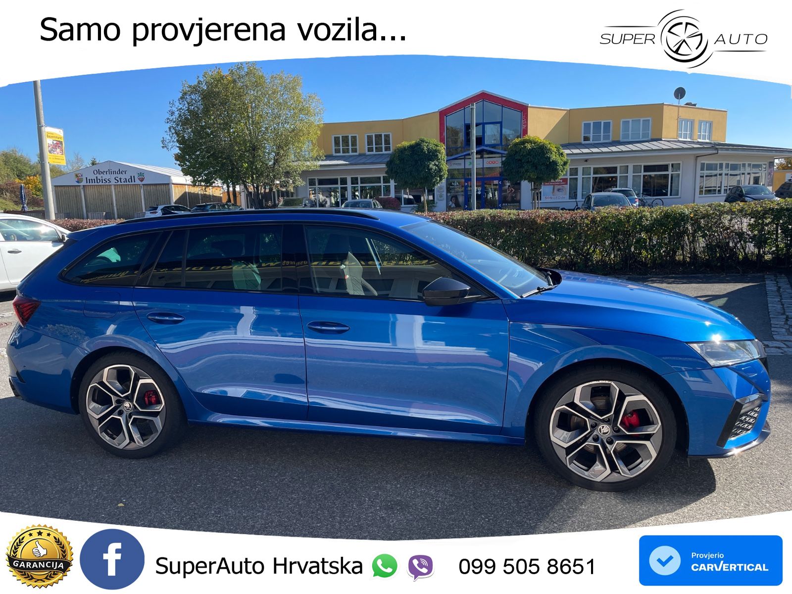 Škoda Octavia Combi RS 2.0 TDI (200 KS) DSG LED+GR SJED+ACC