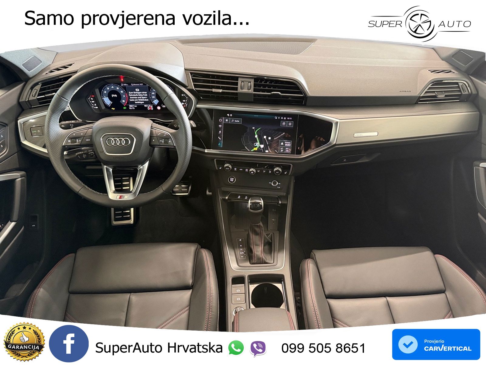 Audi Q3 35 TFSI (150 KS) S tronic S line LED+GR SJED+ACC