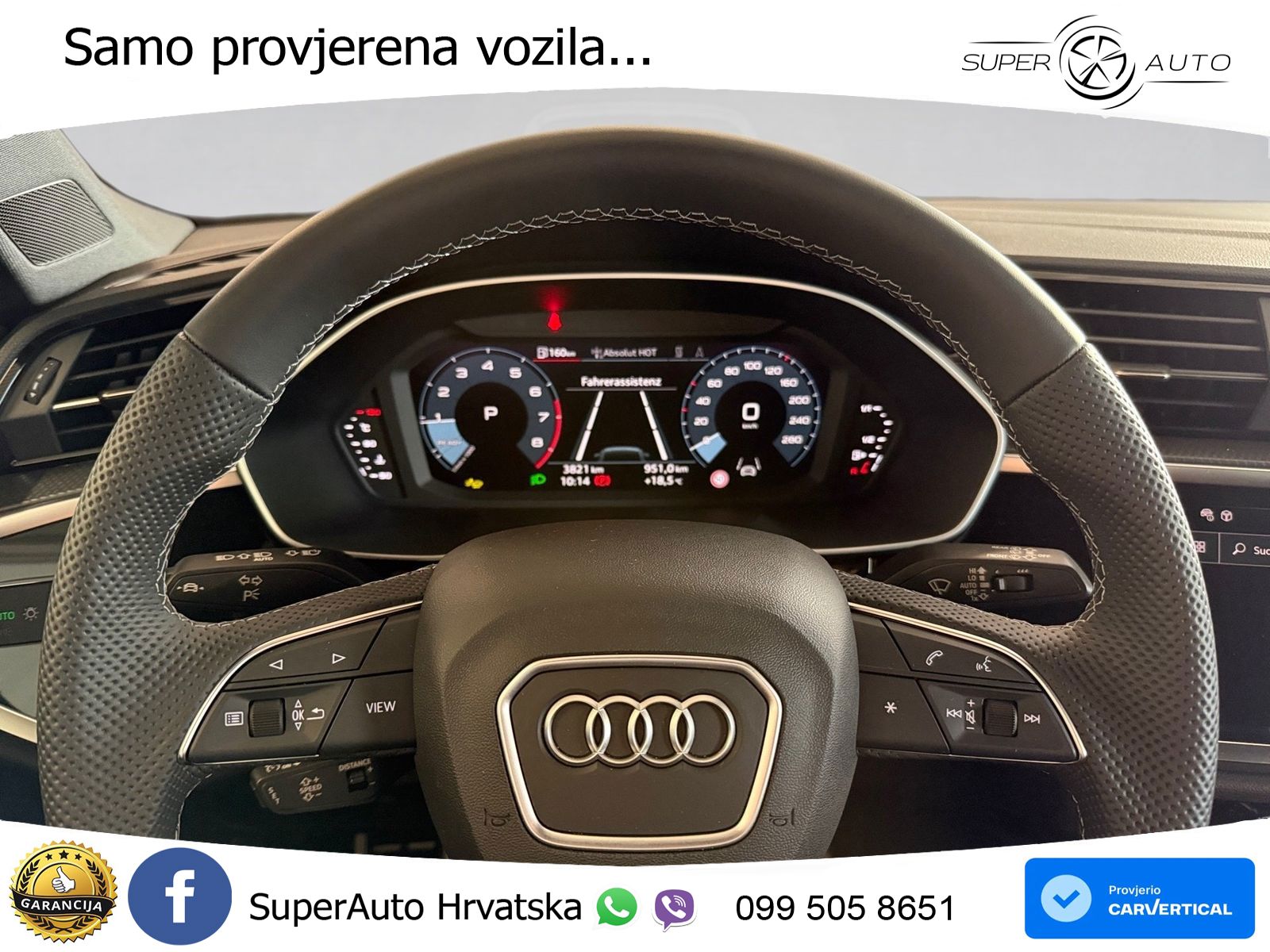Audi Q3 35 TFSI (150 KS) S tronic S line LED+GR SJED+ACC