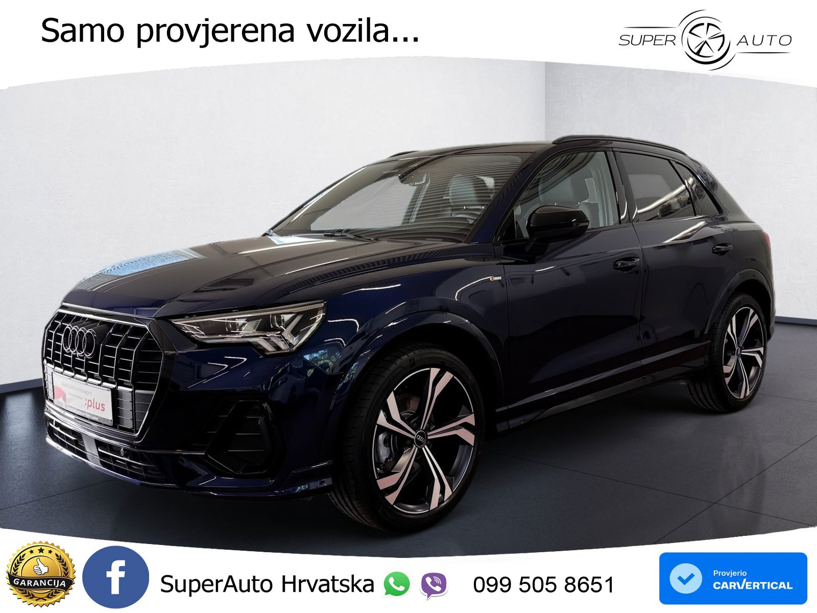 Audi Q3 35 TFSI (150 KS) S tronic S line LED+GR SJED+ACC
