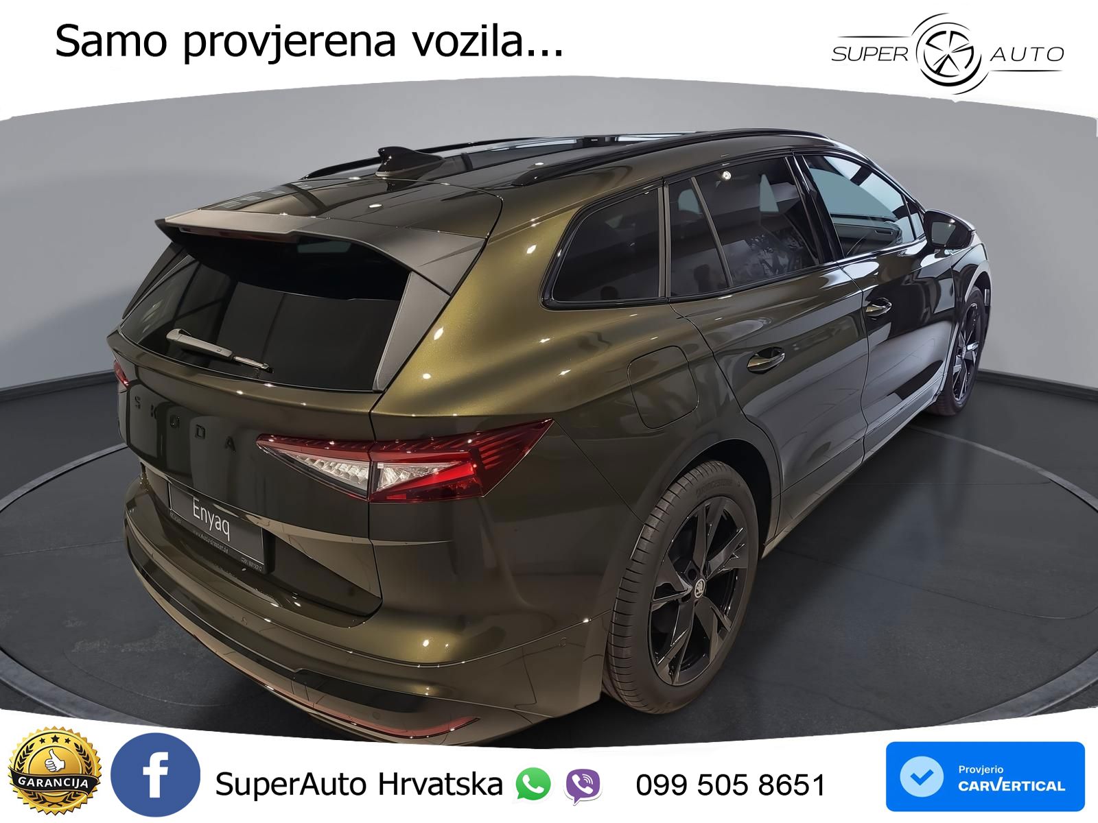 Škoda Enyaq iV RS 82 kWh (340 KS) AWD LED+GR SJED+ACC