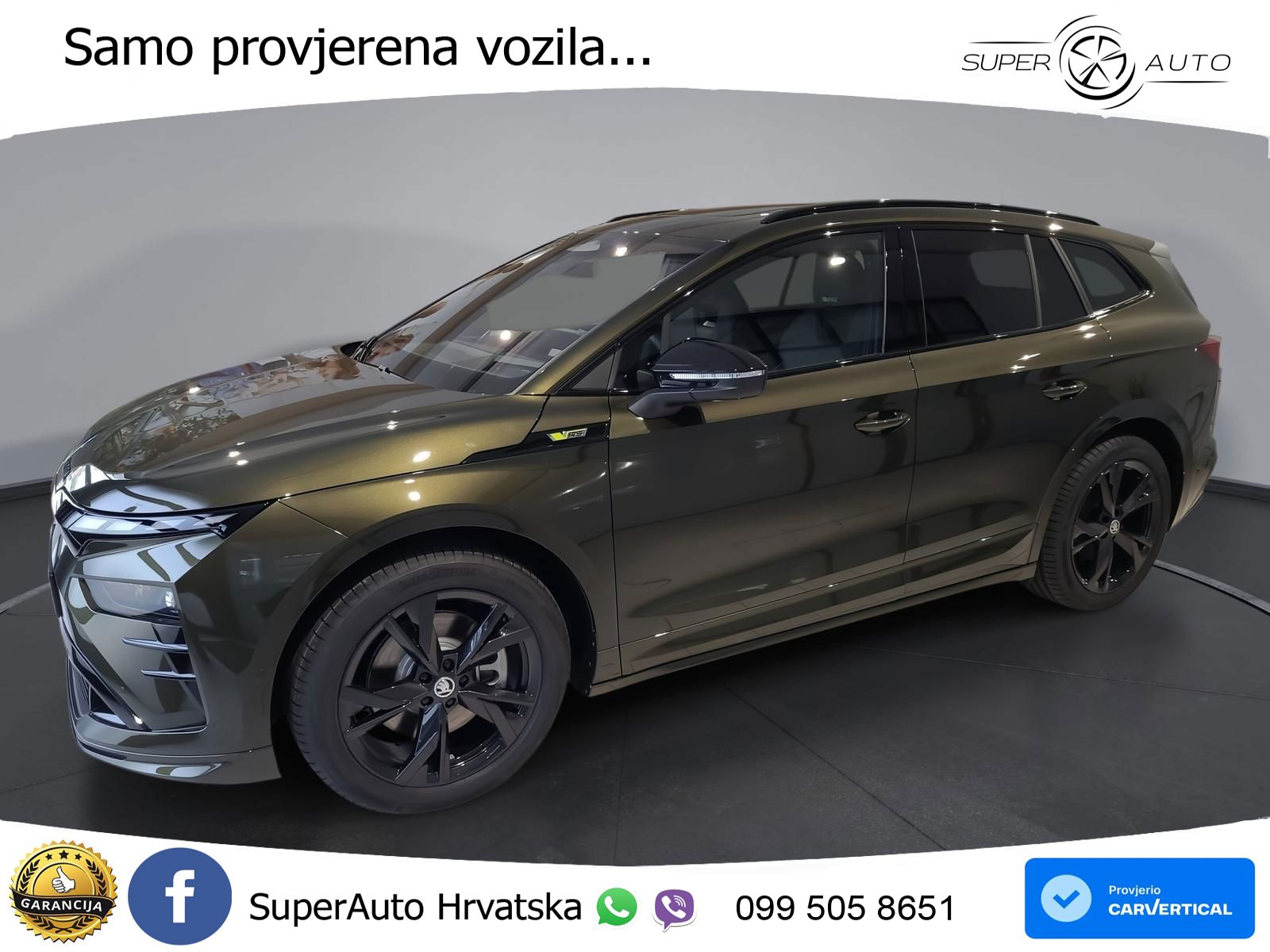 Škoda Enyaq iV RS 82 kWh (340 KS) AWD LED+GR SJED+ACC