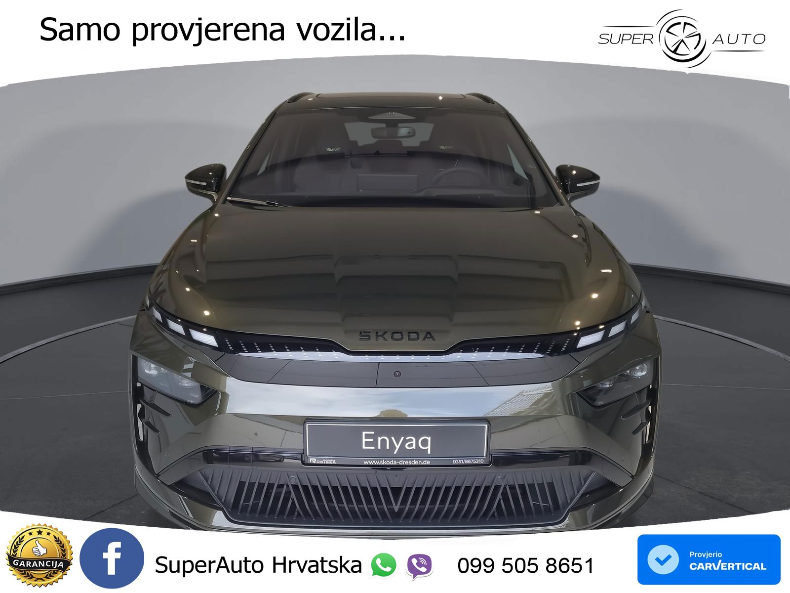 Škoda Enyaq iV RS 82 kWh (340 KS) AWD LED+GR SJED+ACC