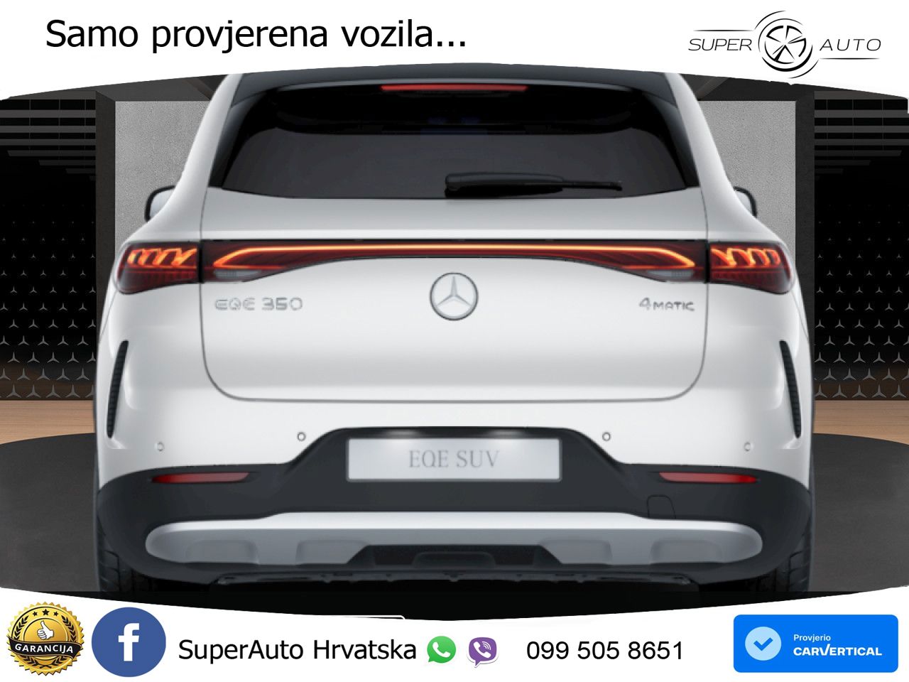 Mercedes EQE SUV 350 100 kWh (292 KS) 4MATIC ZRAČNI+ACC+GR SJED+360+PANO