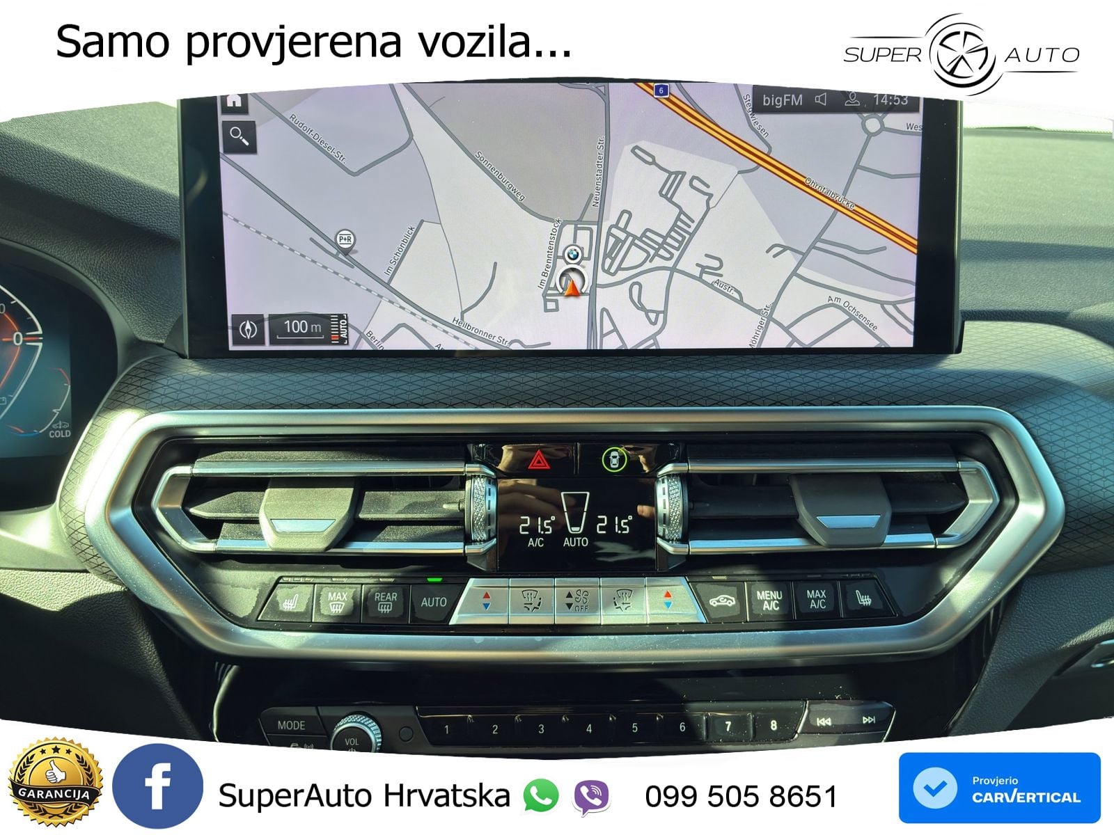 BMW X3 30d xDrive Steptronic M Sport LED+GR SJED+ACC