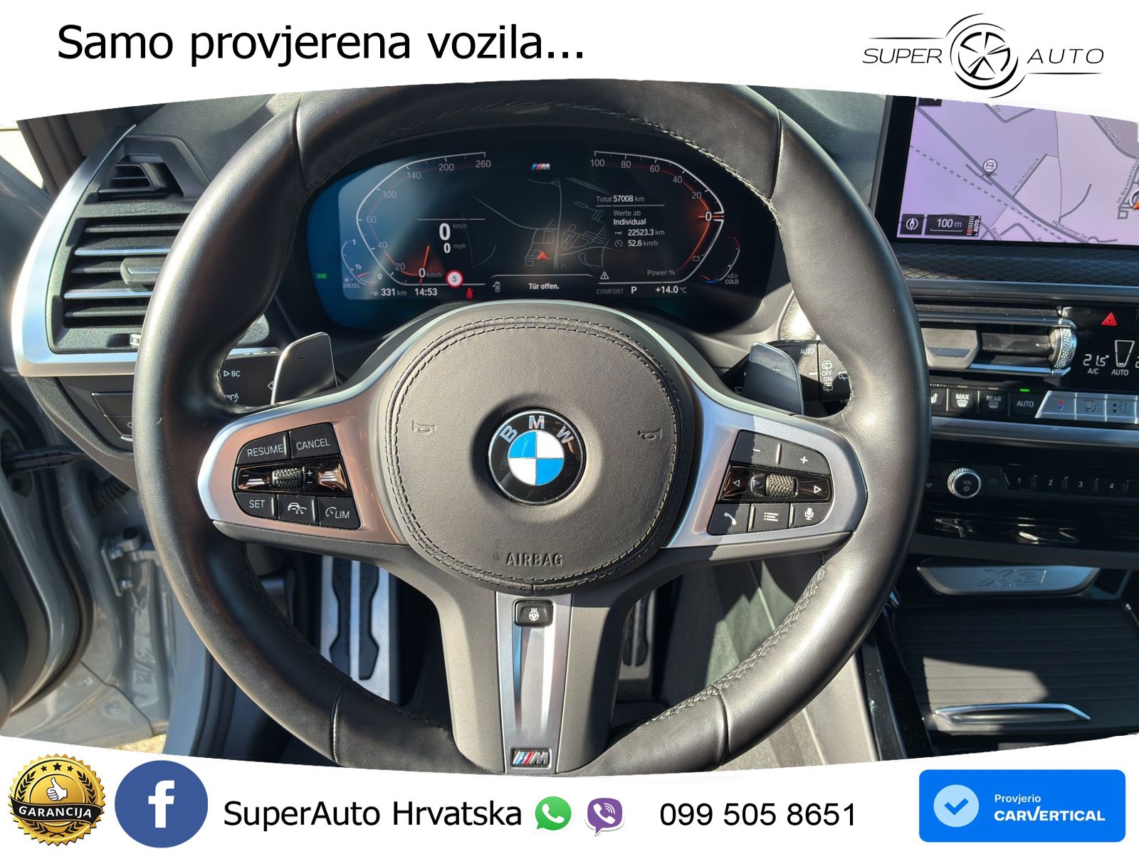 BMW X3 30d xDrive Steptronic M Sport LED+GR SJED+ACC