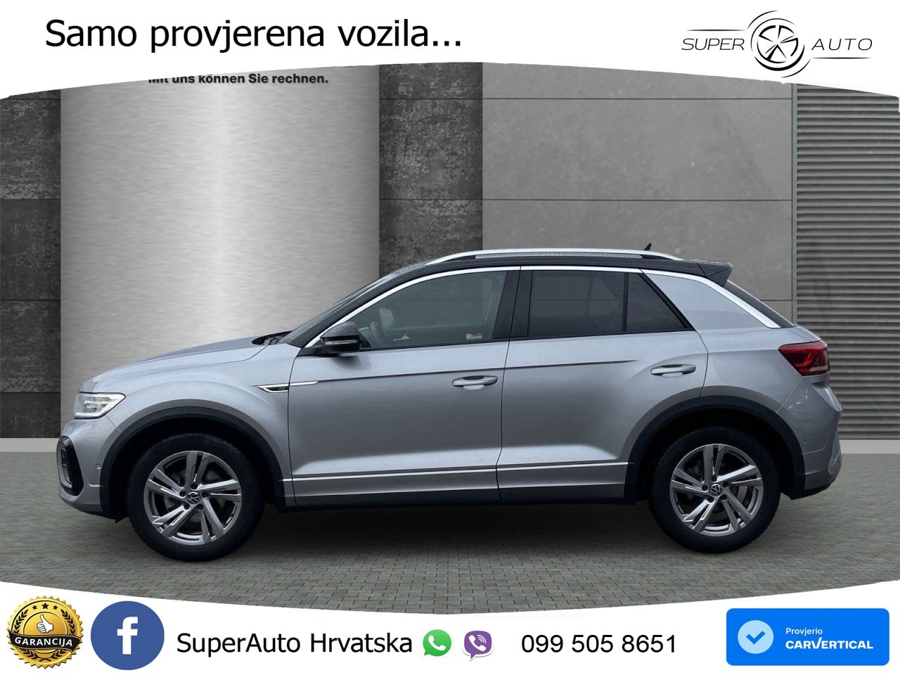 Volkswagen T-Roc 1.5 TSI (150 KS) R-Line LED+GR SJED+ACC