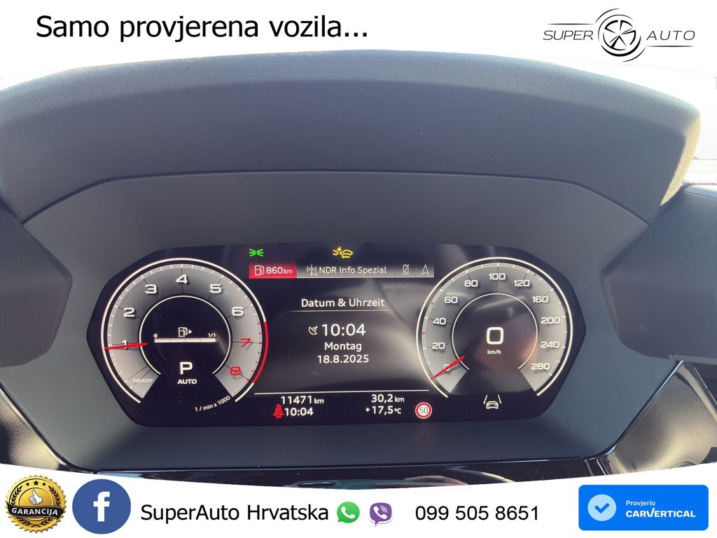 Audi A3 35 TFSI (150 KS) S tronic S line LED+GR SJED+ACC