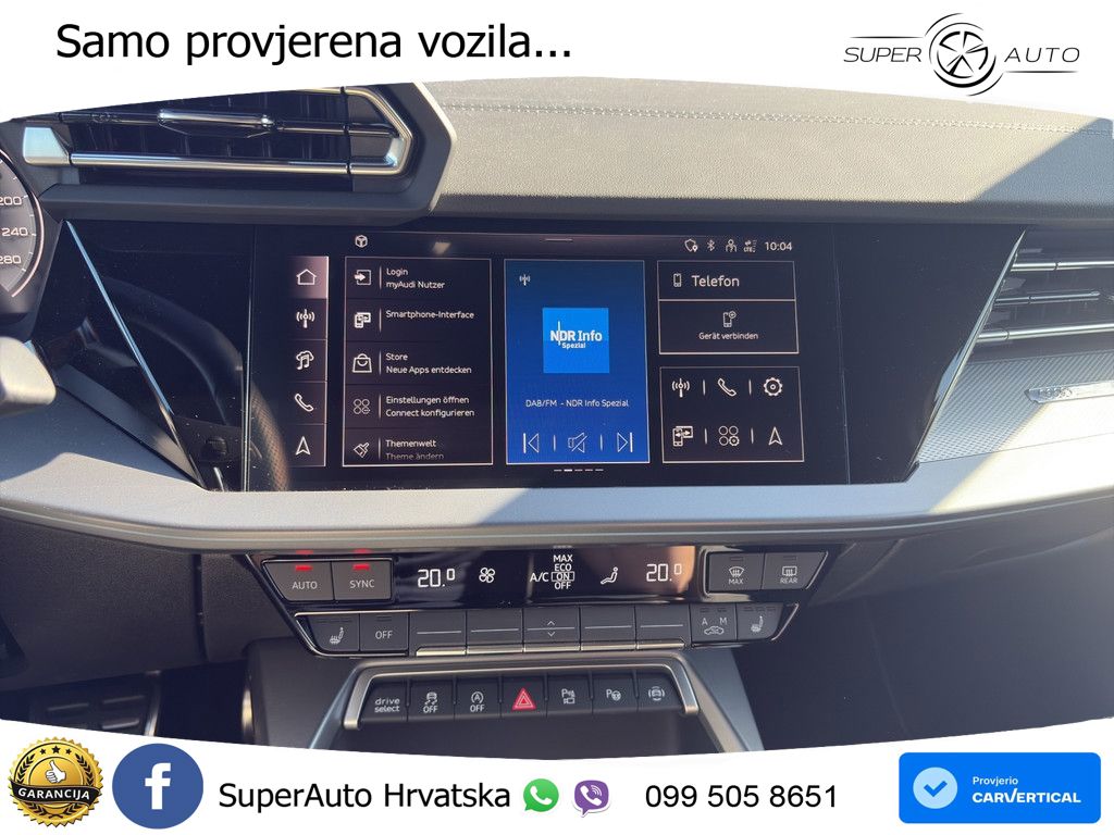 Audi A3 35 TFSI (150 KS) S tronic S line LED+GR SJED+ACC