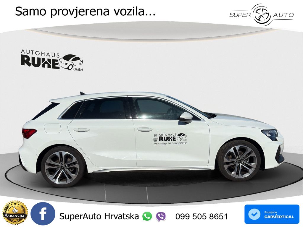 Audi A3 35 TFSI (150 KS) S tronic S line LED+GR SJED+ACC