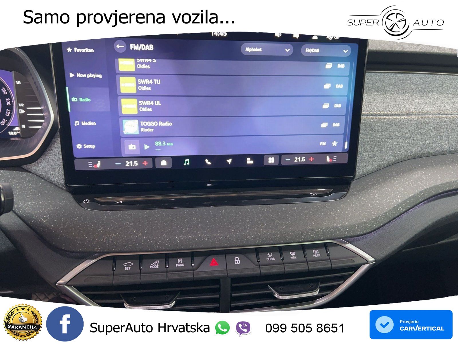 Škoda Octavia Combi 2.0 TDI (150 KS) DSG LED+GR SJED+ACC