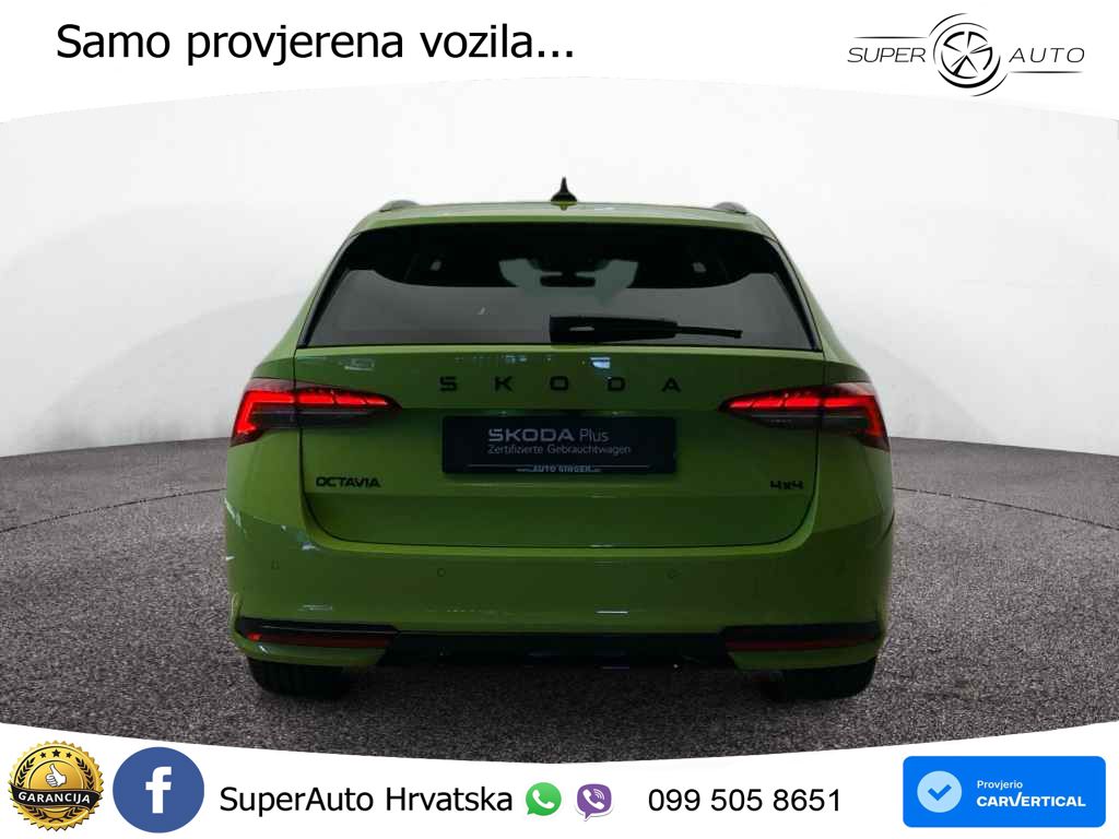 Škoda Octavia Combi 2.0 TSI (204 KS) 4x4 DSG SportLine