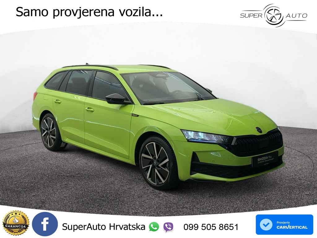 Škoda Octavia Combi 2.0 TSI (204 KS) 4x4 DSG SportLine