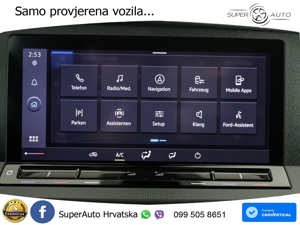 Ford Transit Connect Trend 2.0 EcoBlue +AHK 102 KS