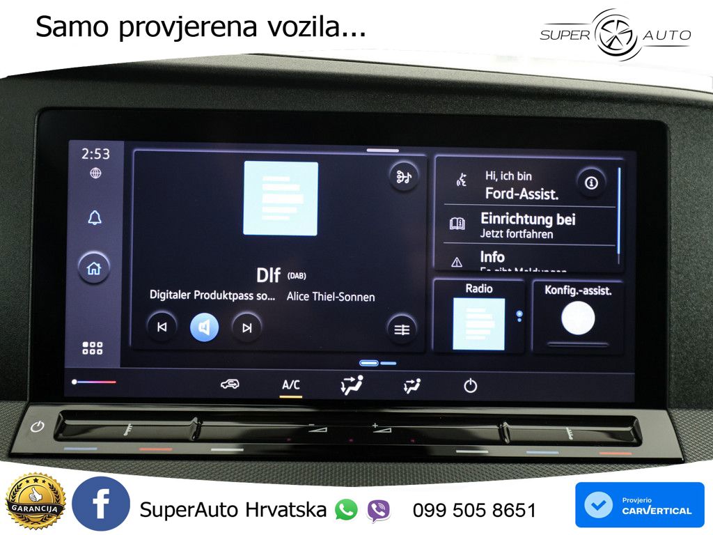 Ford Transit Connect Trend 2.0 EcoBlue +AHK 102 KS