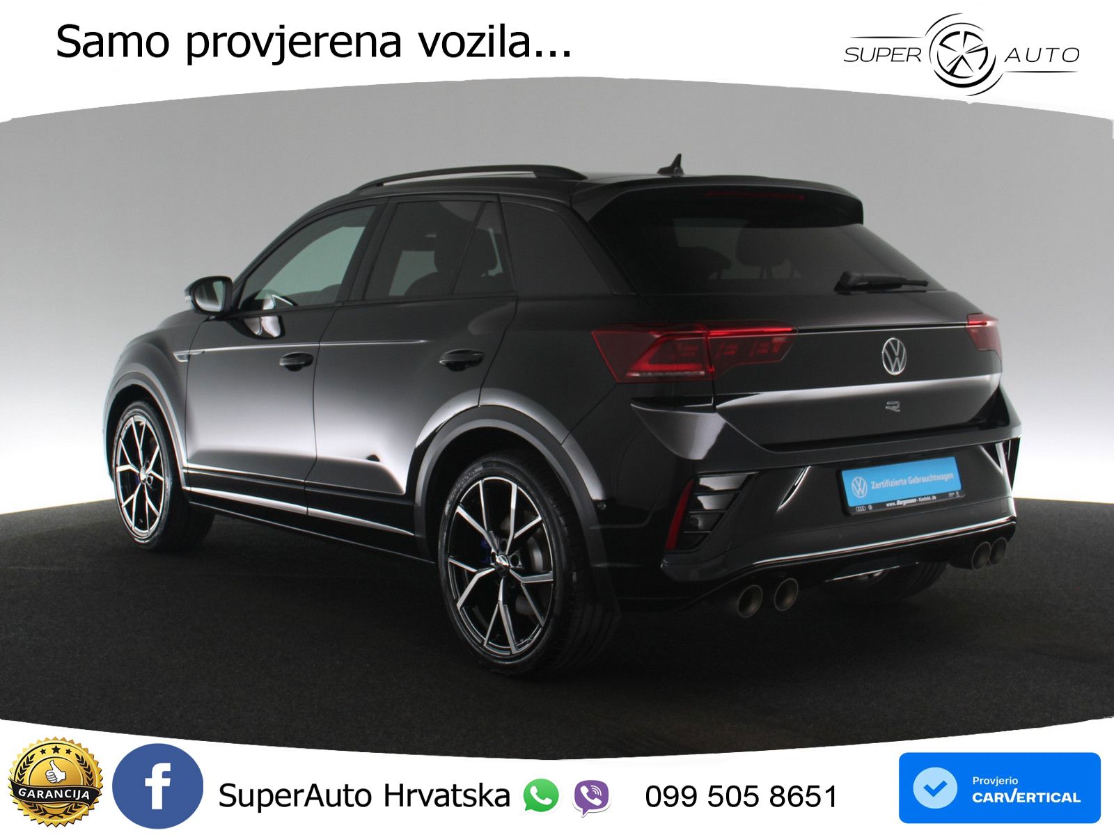 Volkswagen T-Roc I R 2.0 TSI (300 KS) OPF 4M DSG LED+GR SJED+ACC