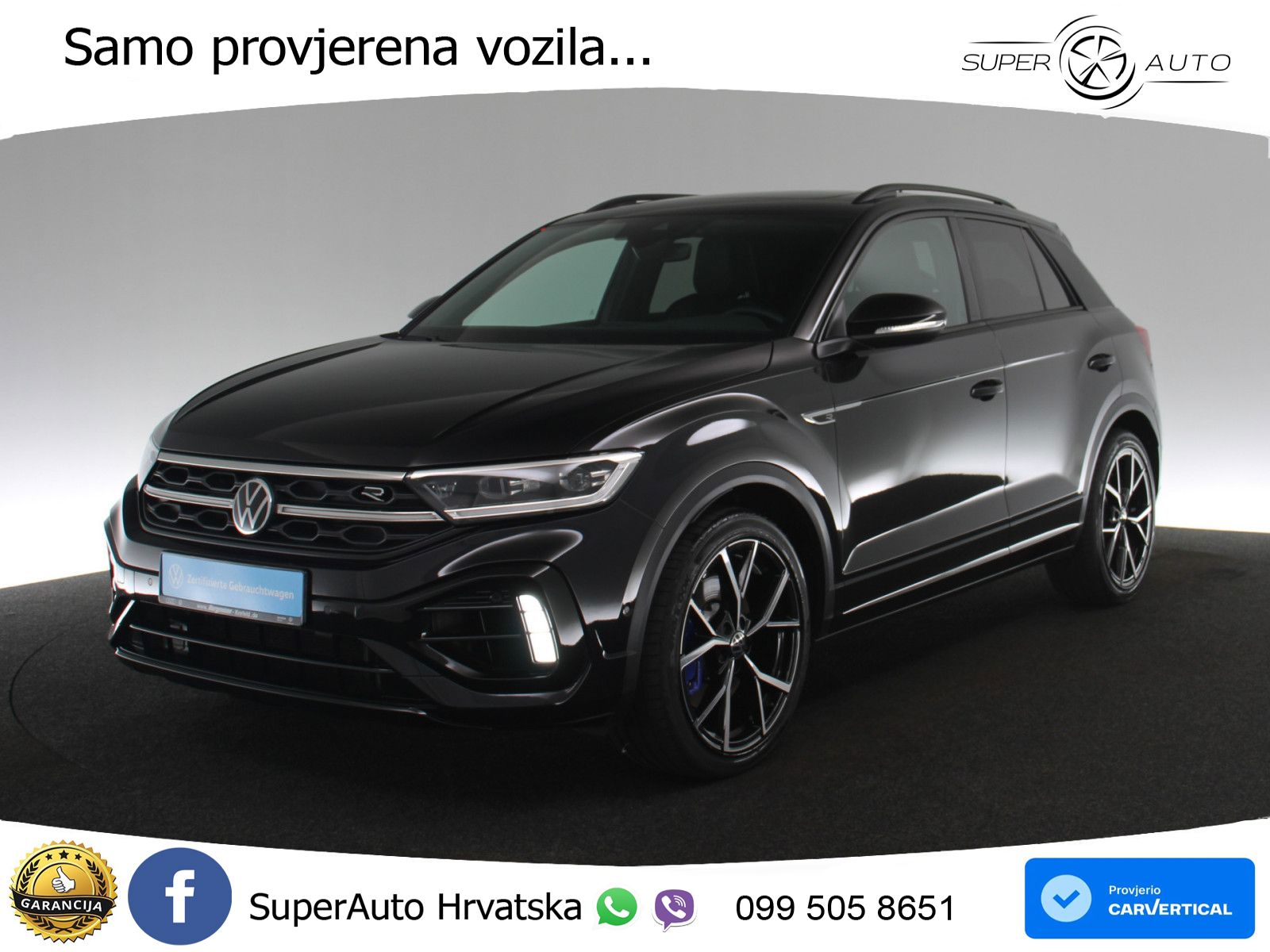 Volkswagen T-Roc I R 2.0 TSI (300 KS) OPF 4M DSG LED+GR SJED+ACC