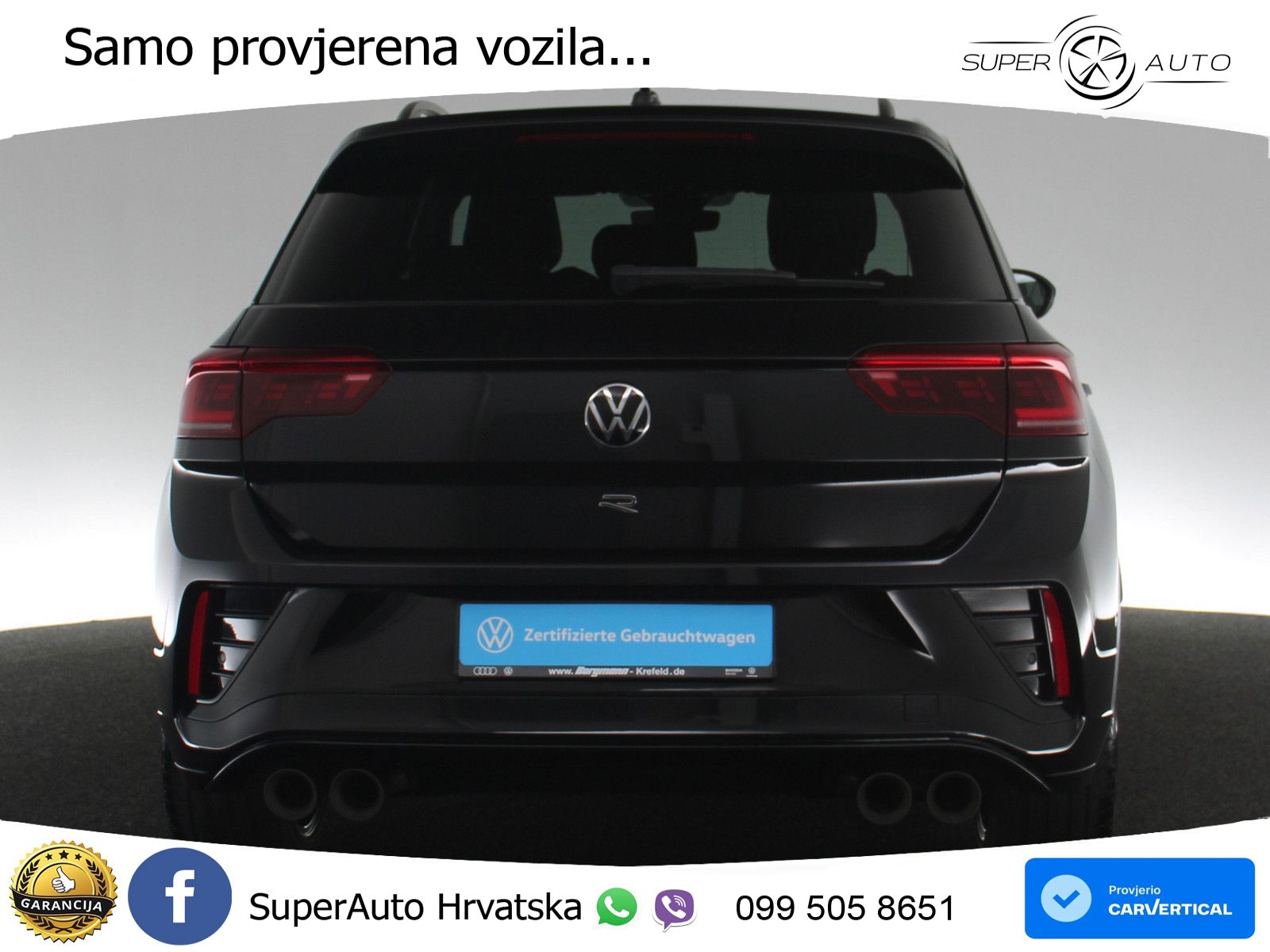 Volkswagen T-Roc I R 2.0 TSI (300 KS) OPF 4M DSG LED+GR SJED+ACC