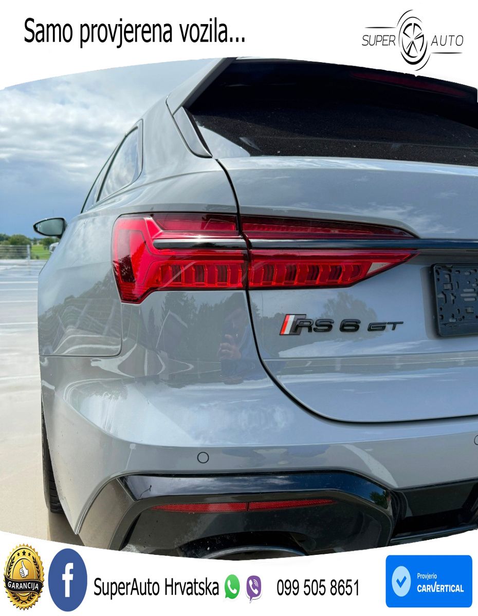 Audi RS6 Avant GT 4.0 TFSI V8 (630 KS) quattro tiptronic