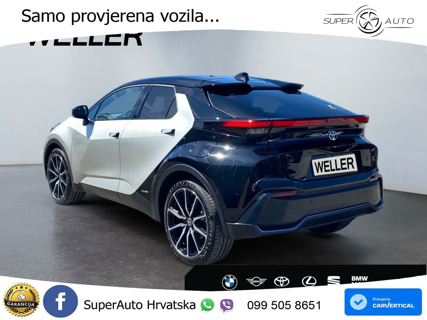Toyota C-HR 2.0 (198 KS) Hybrid AWD e-CVT GR Sport LED+GR SJED+ACC
