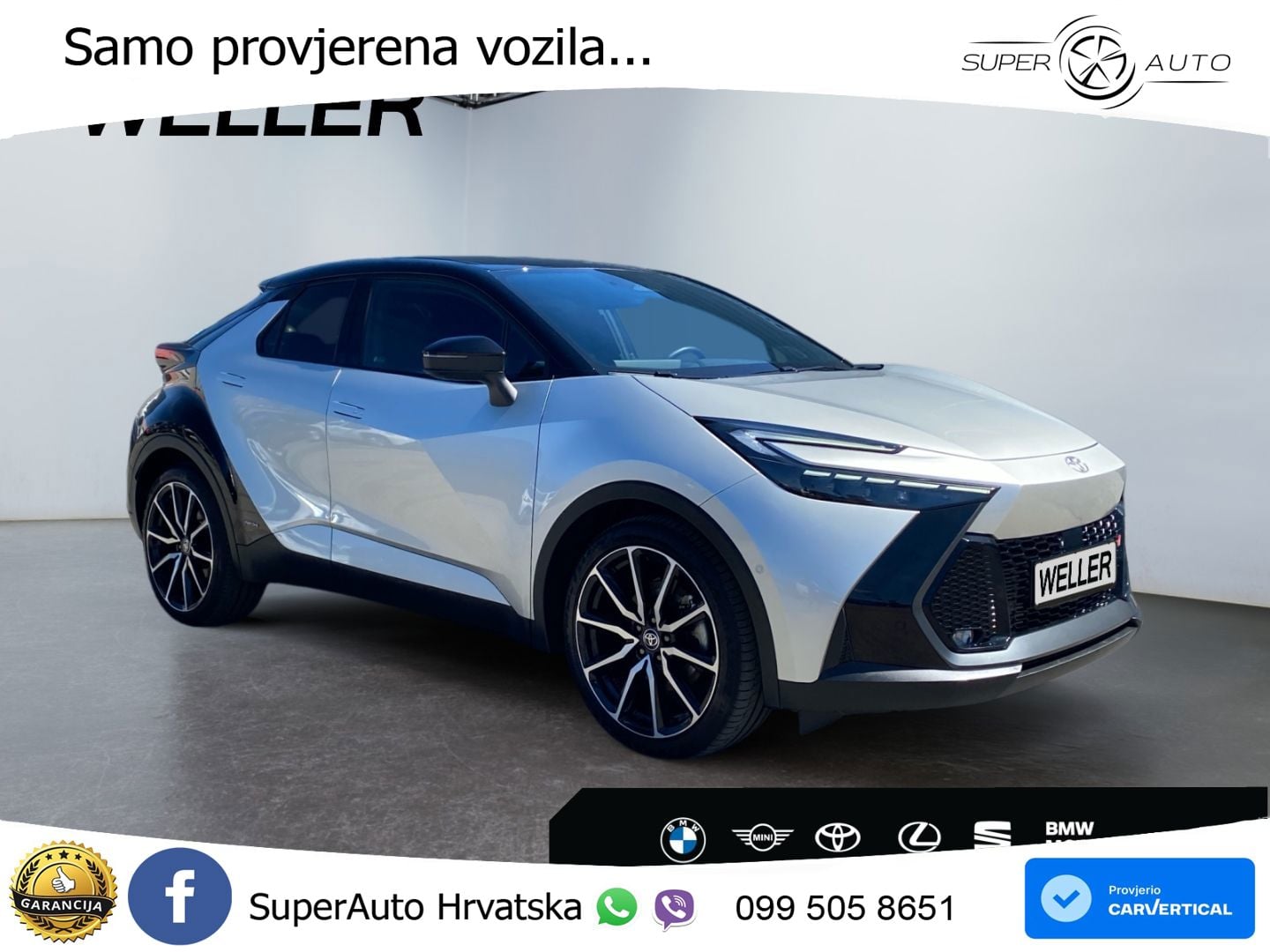 Toyota C-HR 2.0 (198 KS) Hybrid AWD e-CVT GR Sport LED+GR SJED+ACC