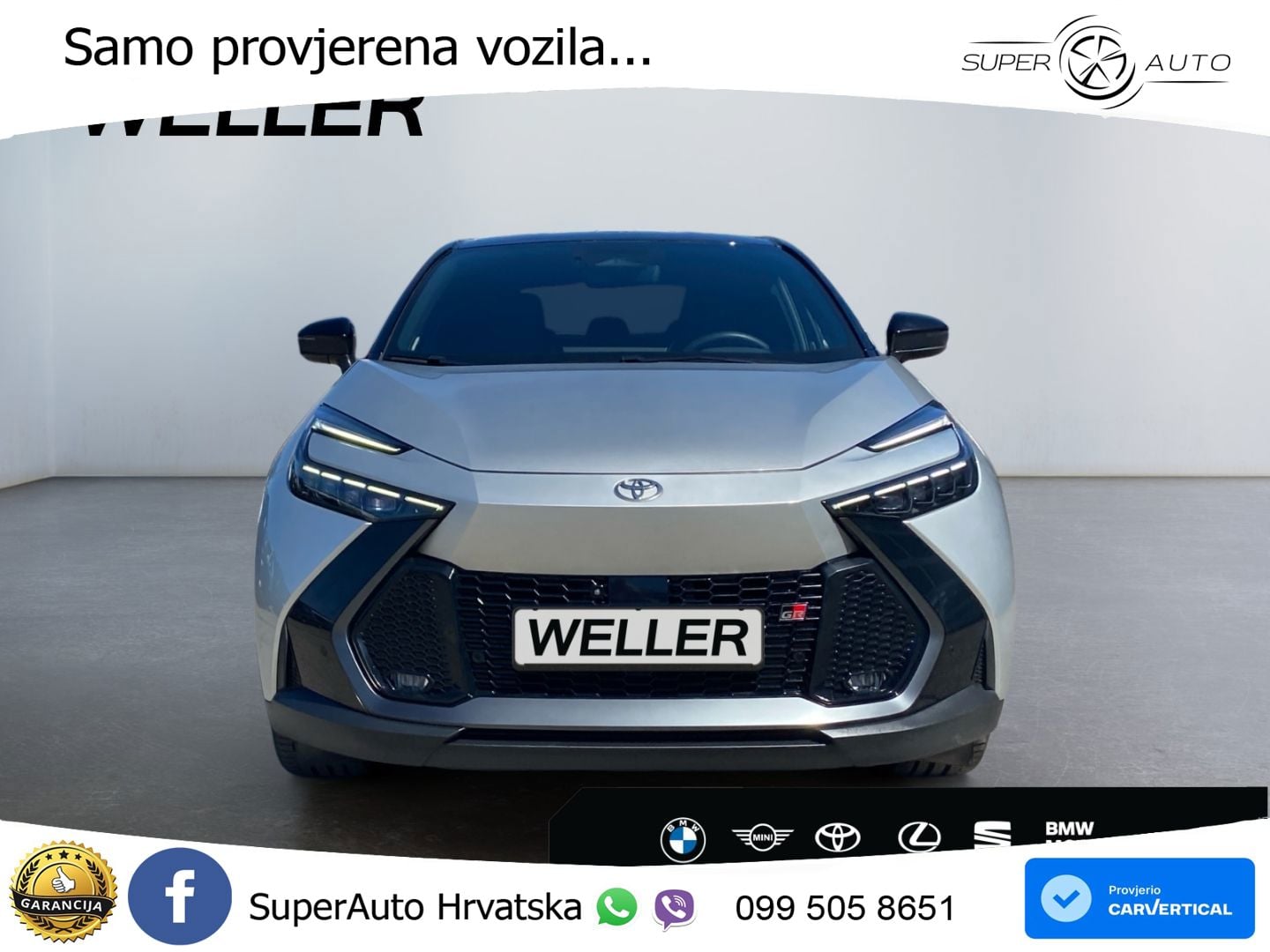 Toyota C-HR 2.0 (198 KS) Hybrid AWD e-CVT GR Sport LED+GR SJED+ACC