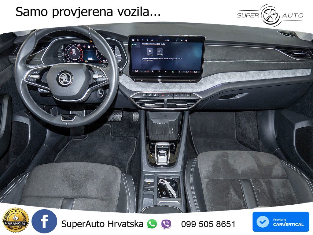 Škoda Octavia Combi 2.0 TDI (150 KS) DSG Selection MATRIX+GR SJED+KAM