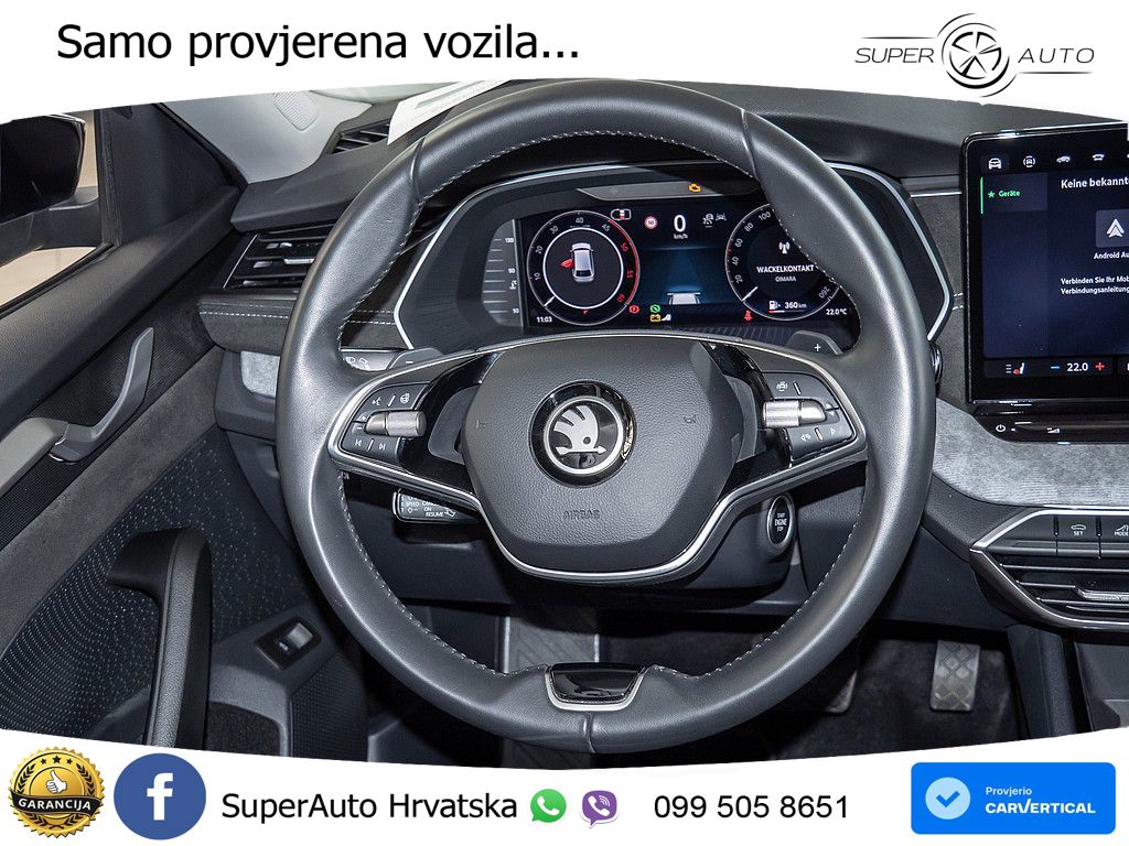 Škoda Octavia Combi 2.0 TDI (150 KS) DSG Selection MATRIX+GR SJED+KAM